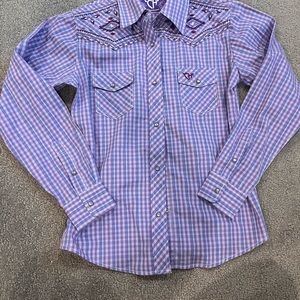 Girls Flanel shirt, Large